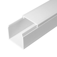 Кабель-канал 40х40 L2000 с двойн. замком бел.  PR03.0054