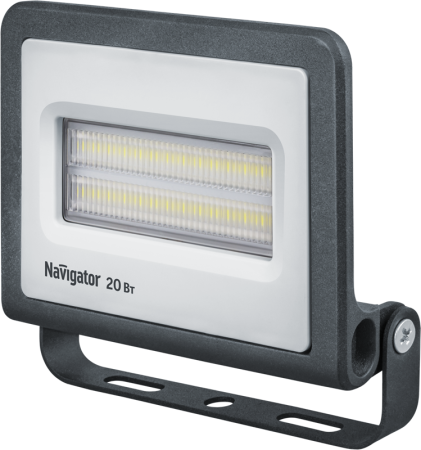 Прожектор светодиодный 14 203 NFL-01-20-6.5K-LED 20Вт 6500К IP65 1700лм черн. Navigator 14203