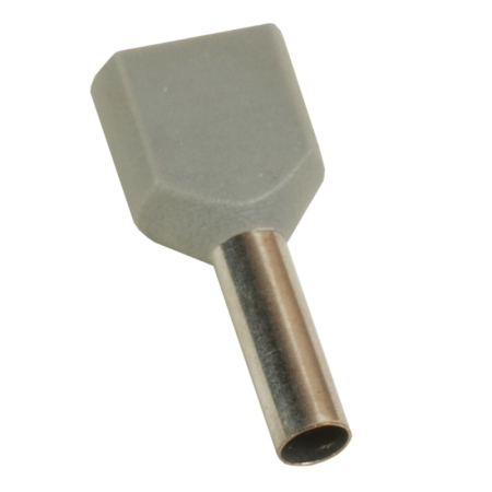 Наконечник штыревой втулочный под два провода НШвИ2 OptiKit T-Shv2-PVC- 2.5-10 (уп.100шт)  278049