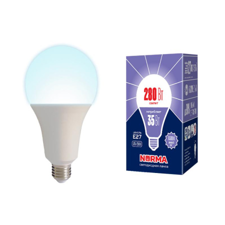 Лампа светодиодная LED-A95-35W6500K/E27/FR/NR Norma 35Вт матовая 6500К холод. бел. E27 (упак. картон)  UL-00005609