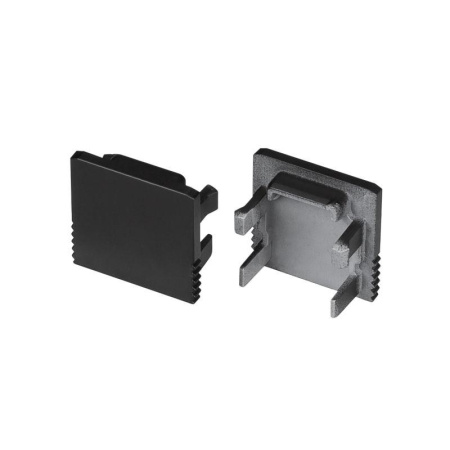 Заглушка SL-MINI-15 BLACK глухая пластик (комплект)  049419