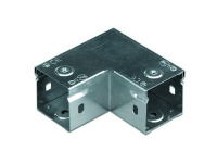 Угол для лотка горизонтальный неперфорир. 90град. 50х50 цинк-ламель  39000ZL