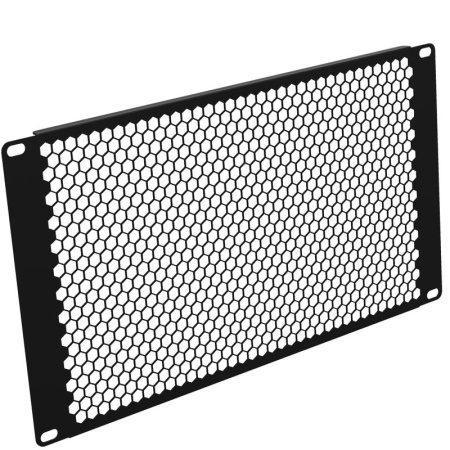 Фальш-панель 6U перф. RAL 9004 черн.  BP 0068.900