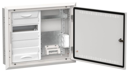 Корпус комбинированный ЩРв-24 (2х24) бел. TITAN 5  TI5-51-V-2X024-30