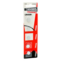 Элемент питания литиевый CR1220 3В BP-5 (блист.5шт) ЭКОНОМОВЪ EcoCR1220_BP5