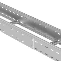 Пластина соединительная увеличен. H=200мм 2мм оцинк.  CPL.2020