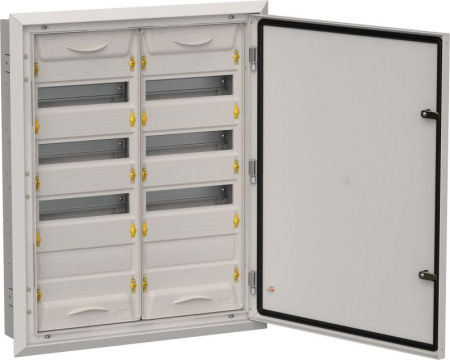 Корпус металлический ЩРв-96 (2х48) 755х625х130 IP31 сер. TITAN 5  TI5-50-V-2X048-31-7035
