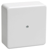 Коробка распаячная ОП КМ 75х75х28 бел.  UKO10-075-075-028-K01-E