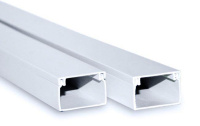 Кабель-канал 60х60 L2000 с двойн. замком бел. Э-Пласт 350385N
