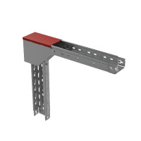 Крышка для вертикального внешнего угла 150мм с разворотом трассы на 90град. "ПЛЮС" HD85 КМ PL16153