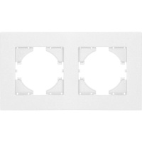 Рамка 2-местн. City бел.  С1112-001