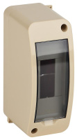 Щиток ОП Тусо 2мод. с верт. двер. 140х55х85мм беж.  68302БЖ
