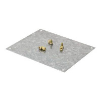 Пластина монтаж. 349х260мм из оцинк. стали для коробок 392х298мм  653016