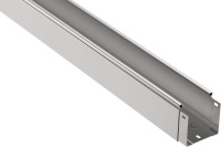 Лоток листовой неперфорированный 100х100 L3000 сталь 0.7мм  CLN10-100-100-3