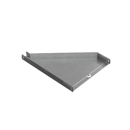 Переходник для лотка левый 50х50-400 сталь 1мм "ПЛЮС" PDplus50-50-400-L HD КМ PL1622