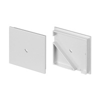 Заглушка KANT-H55 SQUARE с отверстием пластик (комплект)  044617 Заглушка KANT-H55 SQUARE с отверстием пластик (комплект)  044617