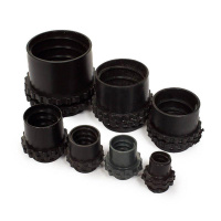 Муфта вводная МВП-12 3/8 дюйм для металлорукава пластик.  PR08.3008