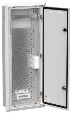 Корпус мультимедиа ЩРв-60 (1х60) бел. TITAN 5  TI5-51-V-060-30