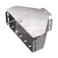 Переходник для лотка симметричный 300х100х100 с крышкой Стандарт  PR16.0483