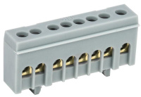 Шина L "фаза" в корп. изоляции на DIN-рейку ШНИ-6х9-8-К-Ср  YNN10-69-8KD-K02