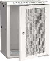 Шкаф LINEA W 18U 600х450мм перфорированная дверь RAL7035  LWR3-18U64-PF