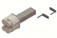 Элемент питающий + заглушка шинопровода тип 1 Cu 2P/4P 25А  LTC25DFED3AA000