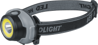 Фонарь налобный 93 814 NPT-H29-3AAA 1LED 1Вт+1COB 3Вт 3реж.  93814