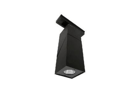 Светильник трековый LED 3000К LDT-SQBL-10W-WW (LD-3023) квадрат. черн.  00-00002439