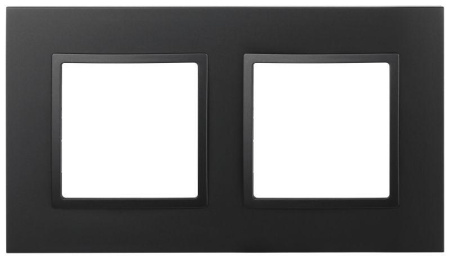 Рамка 2-м Elegance 14-5012-05 Classic антрацит  Б0060580