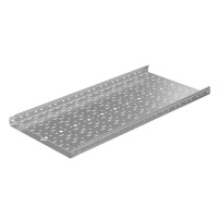 Лоток перфорированный 50х500х1.0 L4000мм "Быстрый монтаж ПЛЮС" HD85 КМ PL17453