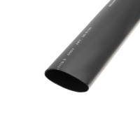 Трубка термоусадочная двустенная клеевая 38.1/19.05 (2:1) (уп.4шт) по 1м черн.  26-2109