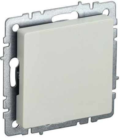 Заглушка с суппортом BRITE МЗ10-БрКр механизм беж.  BR-PL10-K10