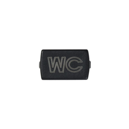 Вставка с пиктораммой "WC" 82/82Nature графит 82982-60