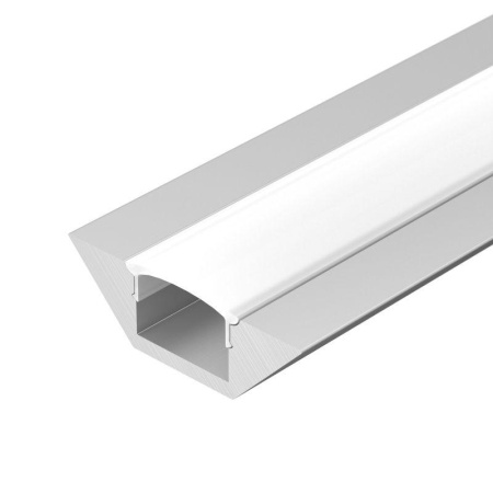 Профиль с экраном ALU-CORNER-2000 ANOD+FROST алюм. 2м  014900