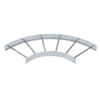 Секция угловая 90град. лестничного лотка 110х600мм R=500мм OBO 6217780