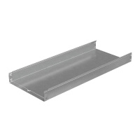 Лоток листовой неперфорированный 500х100 L3000 сталь 1.5мм "БЫСТРЫЙ МОНТАЖ ПЛЮС" LNplus100-500-1.5-3000 HD гор. оцинк. КМ PL1321