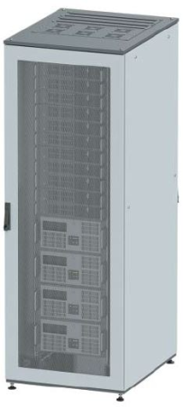 Шкаф напольный 24U Ш600хГ600 две перфорир. двери; крыша укомплектована вводом и заглушками  R5IT2466PF