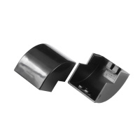 Угол внешний 15х10 черн. (уп.4шт)  PR08.12879