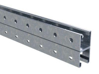 Профиль С-образный двойной 41х41 L300 сталь 2.5мм  BPD4103