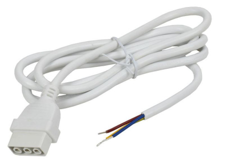 Кабель питания 1.5м бел. для PRO свет. LED линейн.  LTP-DCKD-KP-D15-K01