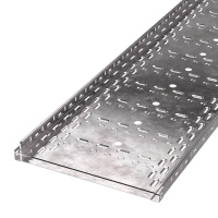 Лоток листовой перфорированный 500х50 L3000 сталь 1мм Стандарт  PR16.0017