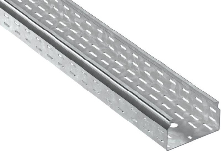 Лоток листовой перфорированный ESCA 7 80х150 L3000 сталь 2.0мм HDZ  CLP10-080-150-200-3-HDZ