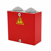 Коробка распределительная огнестойкая 80х80х35мм IP41 КРОПС-ST1 FRJB-KM-ST1-6-04-КРОПС-IP41 для кабелей до 6кв.мм 4 клеммы КМ KR0083