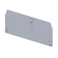 Крышка концевая для клеммы проходной OptiClip EPCSC16T сер.  289727 Крышка концевая для клеммы проходной OptiClip EPCSC16T сер.  289727