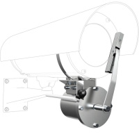 Стеклоочиститель взрывобезопасный для гермобоксов и видеокамер из нержавеющей стали СО-1 Ex  40066