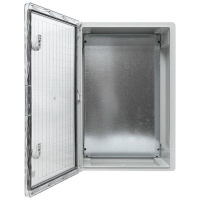 Бокс пластиковый с монтажной платой 600х400х200 IP65 прозр. дверь PROxima  PBT65MP008