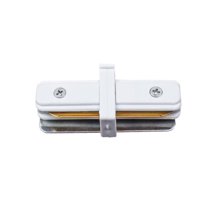 Соединитель для 2-х шинопроводов UBX-Q122 G11 WHITE 1 POLYBAG типа G прямой внутр. 1ф  UL-00006056