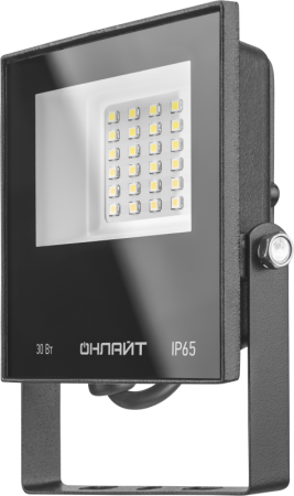 Прожектор светодиодный 71 657 OFL-30-4K-BL-IP65-LED 30Вт 4000К IP65 2400лм черн.  71657