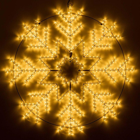 Фигура ARD-SNOWFLAKE-M8-950x950-540LED Warm (230В 33Вт) (IP65)  034255