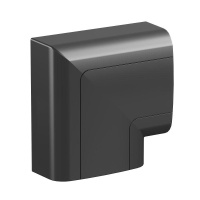 Угол плоский для кабель-канала 110х50 черн.  01003A